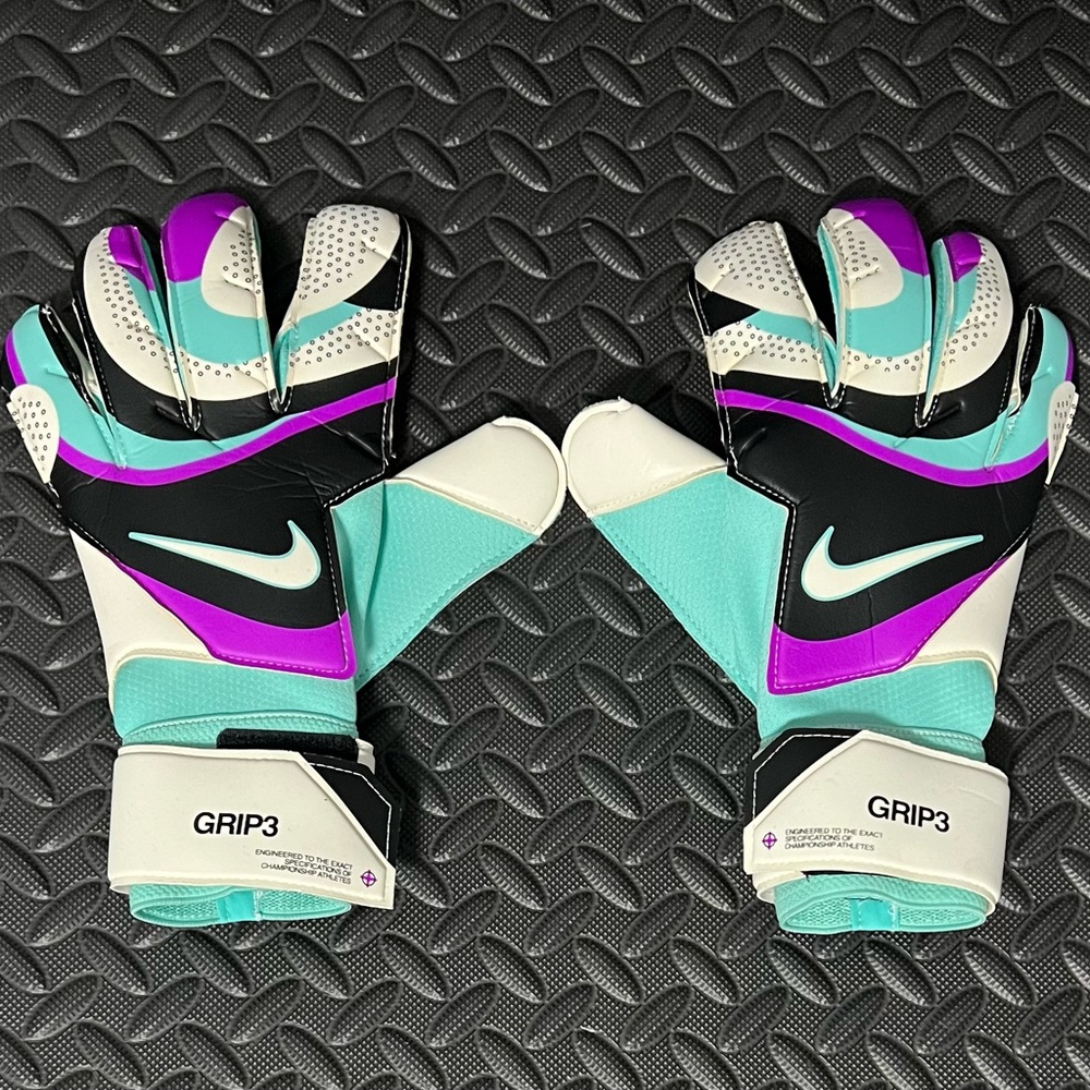Nike GK Grip 3 ACC Soccer Goalkeeper Gloves‎ Championship Size 10